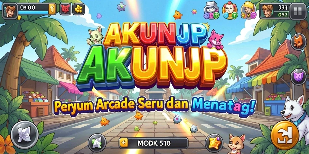 Tampilan menarik dari gameplay AKUNJP yang penuh aksi.
