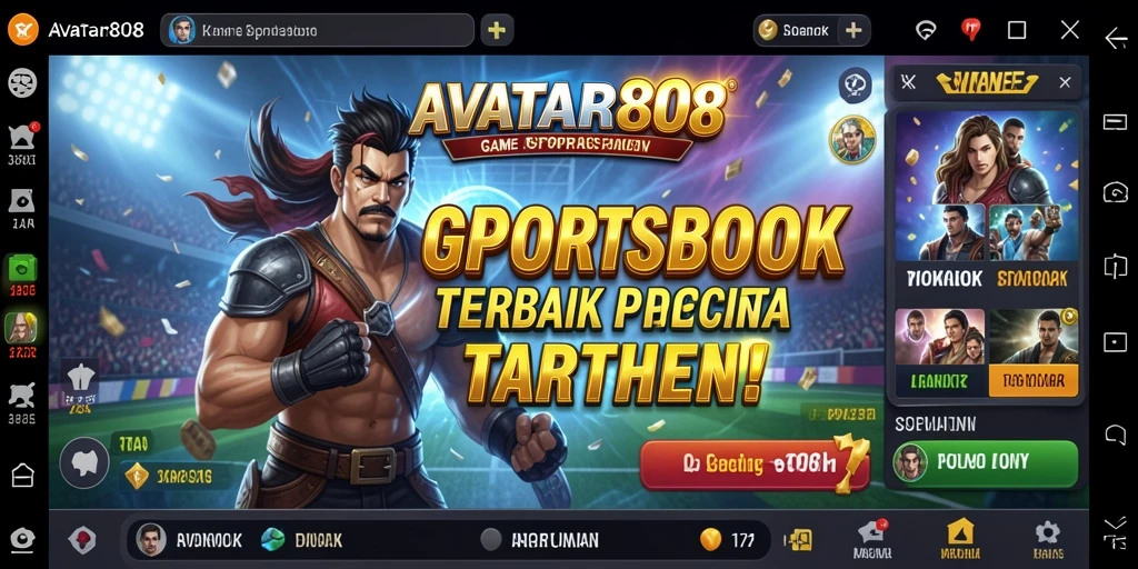 Tampilan gameplay Sportsbook di AVATAR808 yang menarik.