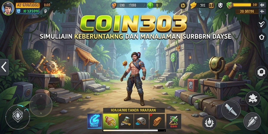 Tampilan gameplay COIN303 yang memukau dan interaktif.