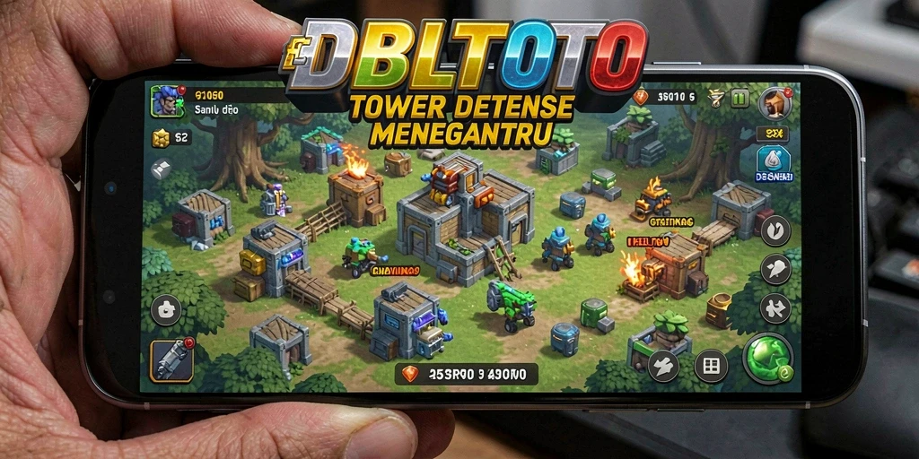 Tangkapan layar menampilkan aksi menegangkan dalam DBLTOTO saat mempertahankan benteng dari gelombang musuh.
