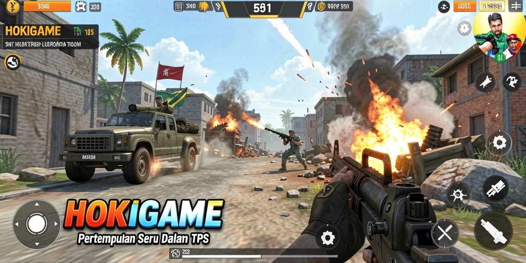Tampilan gameplay HOKIGAME yang seru dan menegangkan