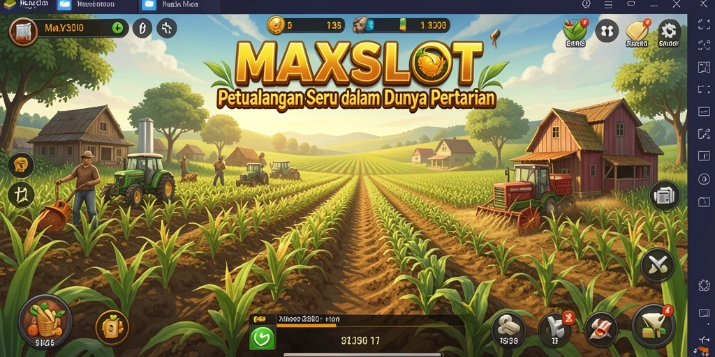 Gameplay menarik dan seru di dunia pertanian MAXSLOT.