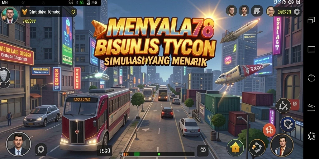 Tampilan gameplay seru dalam MENYALA78 yang menunjukkan strategi Tycoon.