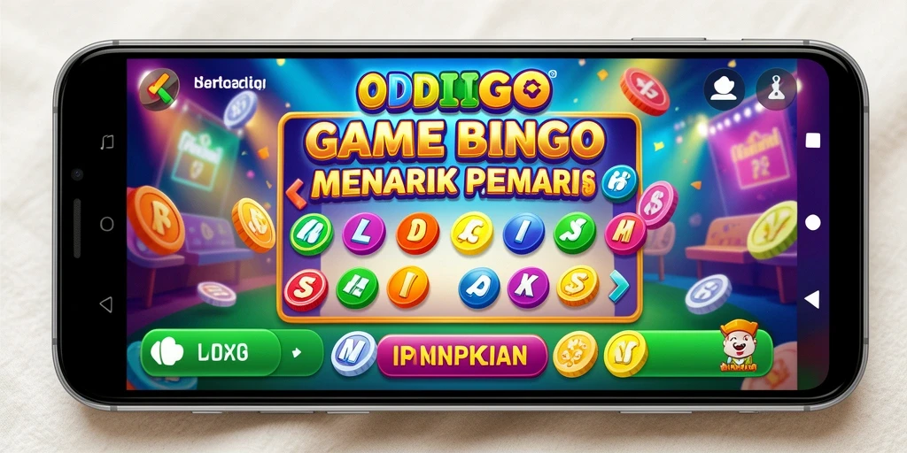 Tampilan gameplay Bingo yang menarik dalam ODDIGO.
