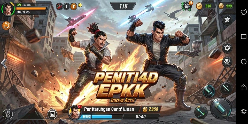 Tampilan gameplay PENITI4D yang penuh aksi dan menegangkan.