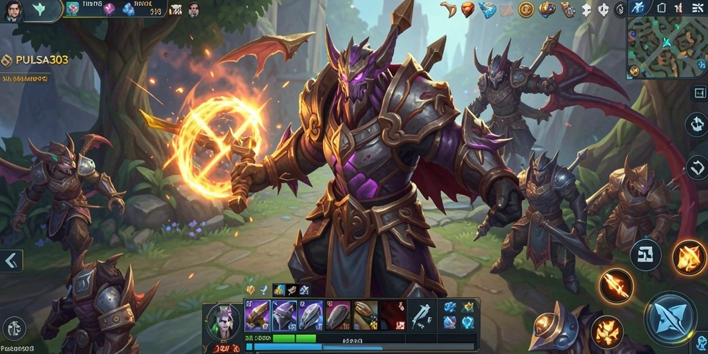 Gameplay epik PULSA303 dalam dunia MMORPG yang menawan.