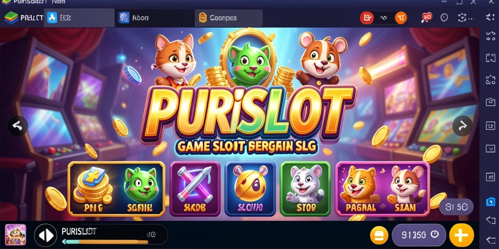 Tampilan menarik dan gameplay seru dari PURISLOT.