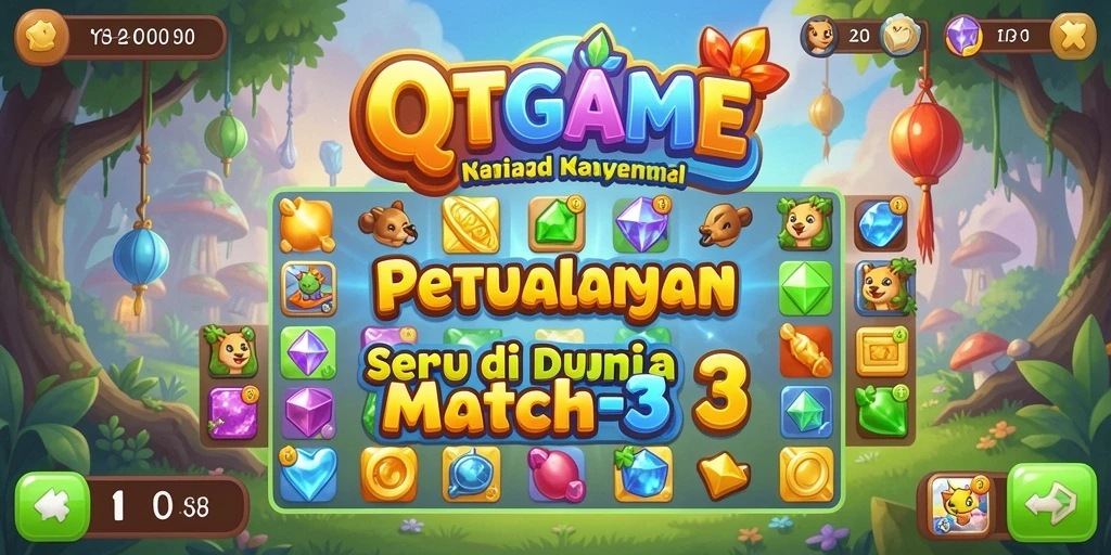 Gameplay seru dan menantang di QTGAME.