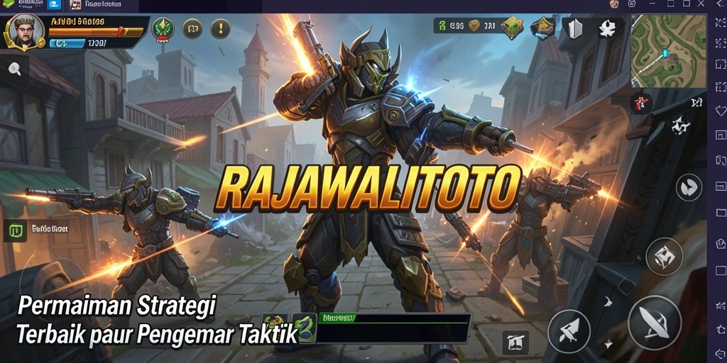 Tampilan gameplay RAJAWALITOTO yang mendebarkan dan penuh strategi.