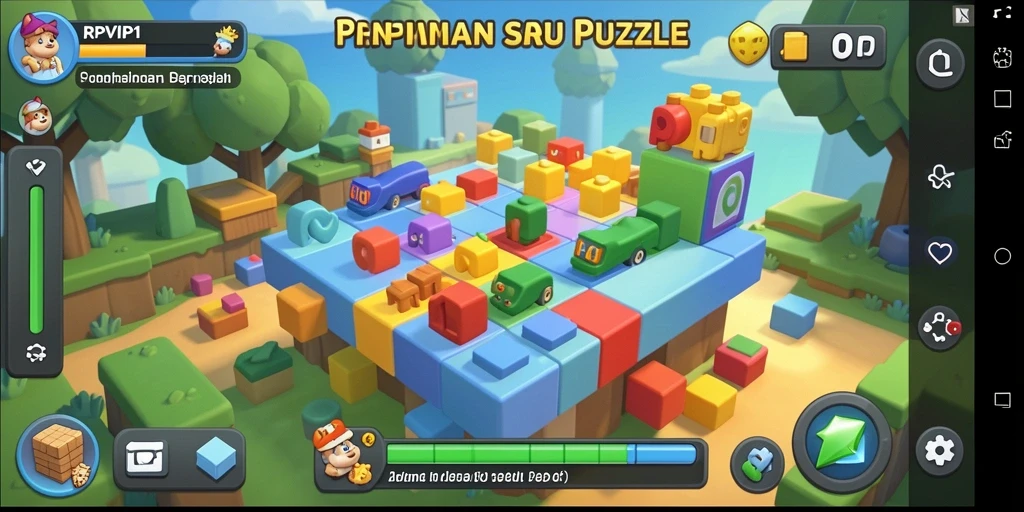 Screenshot RPVIP1 menampilkan gameplay seru dalam memecahkan teka-teki.