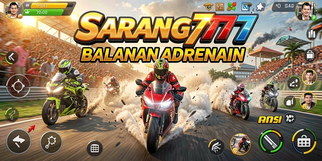 Tampilan mendebarkan dari gameplay SARANG777 yang seru.